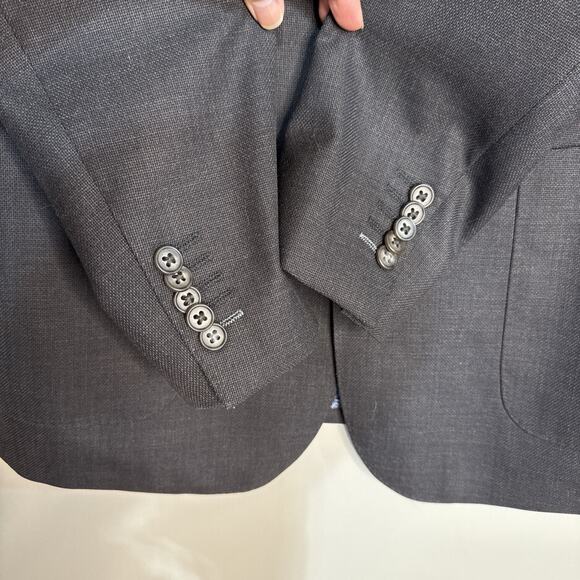 NWT English Laundry Blazer Jacket Black Wool Men 40R 33W - Picture 7 of 16